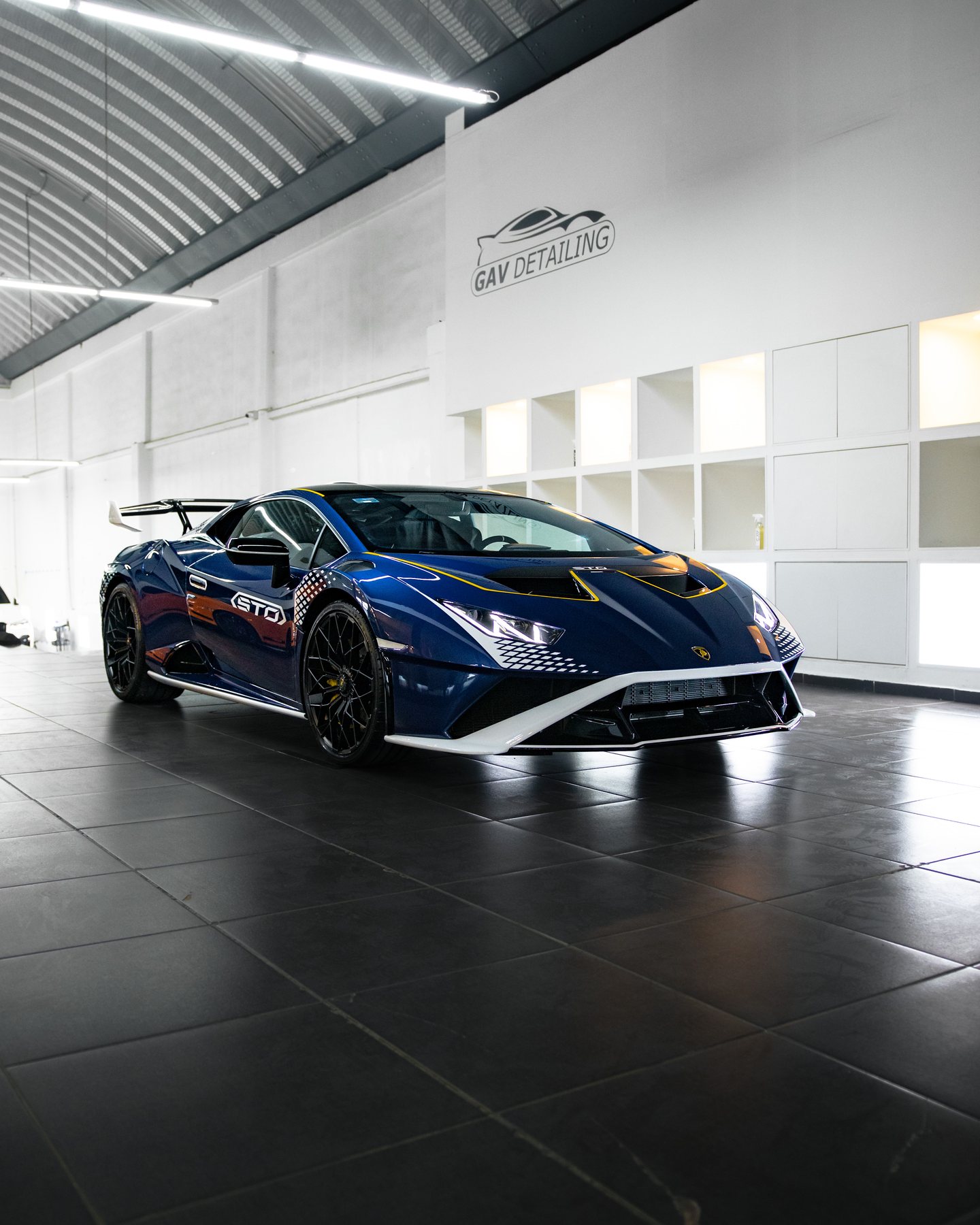 Lamborghini Huracán STO detallado por GAV Detailing